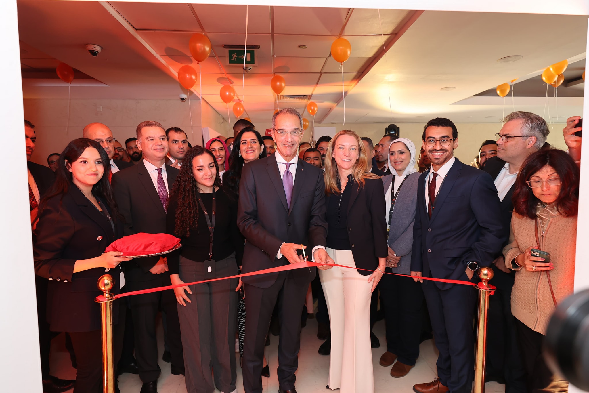 Minister Talaat inaugurates IGT Solutions with its global CEO Katie Stein